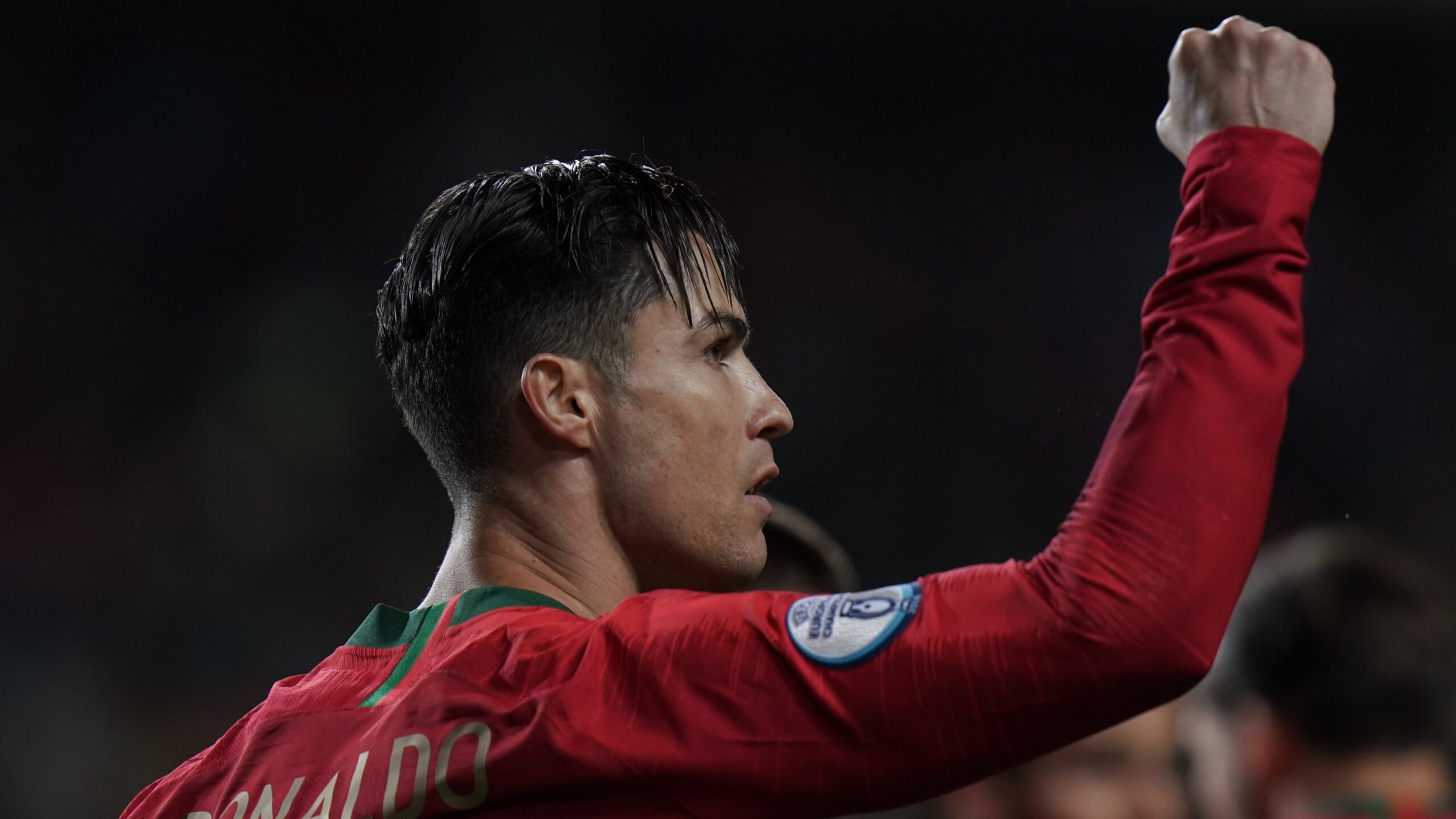 Cristiano Ronaldo Portogallo esultanza, 2560x1440 1440p, Desktop