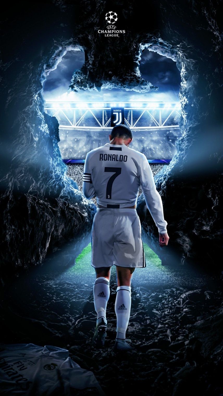 Cristiano Ronaldo tunnel stadio, 856x1522 Verticale, Xiaomi