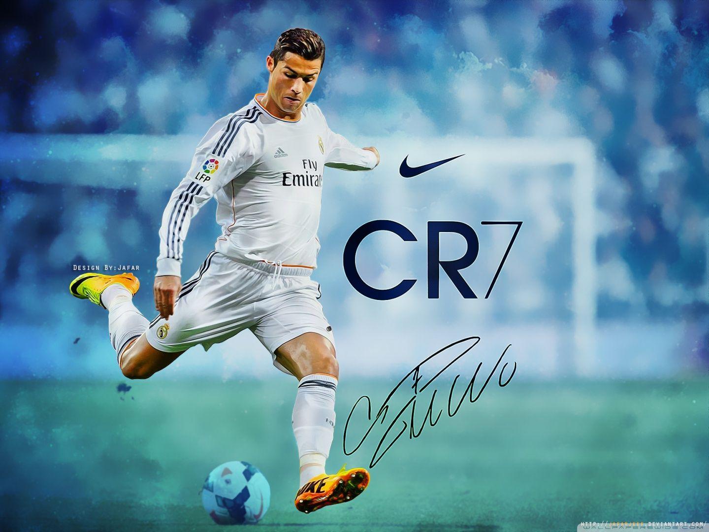 Cristiano Ronaldo CR7 calcio, 1440x1080 720p, PC