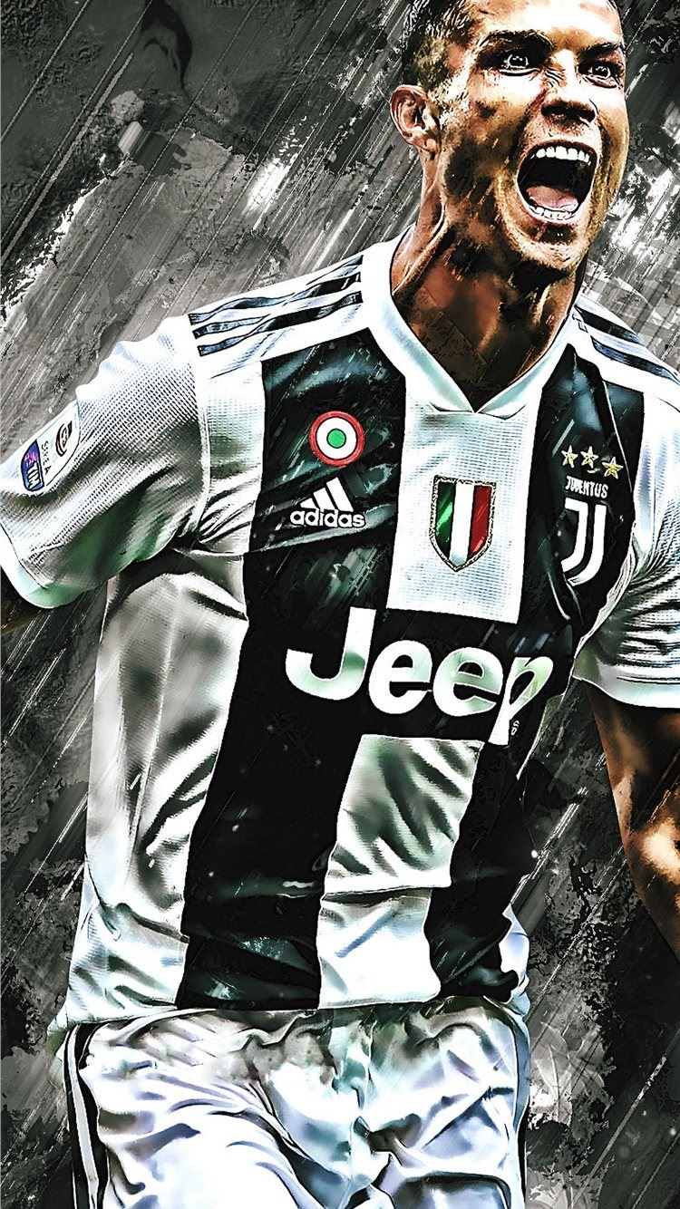 Cristiano Ronaldo Juventus esultanza, 750x1334 Verticale, iPhone