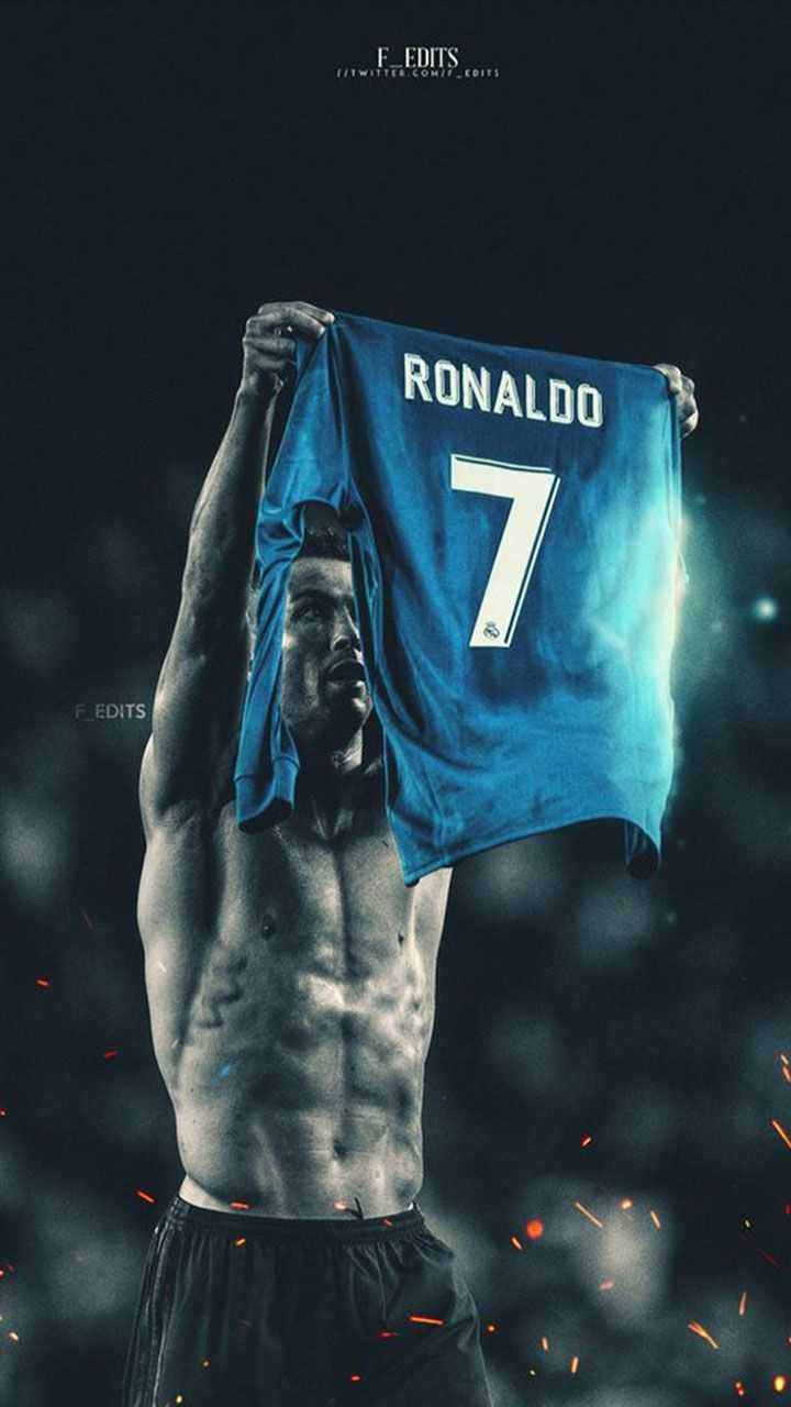 Ronaldo maglia numero 7, Cristiano Ronaldo, 720x1280 Verticale, Mobile