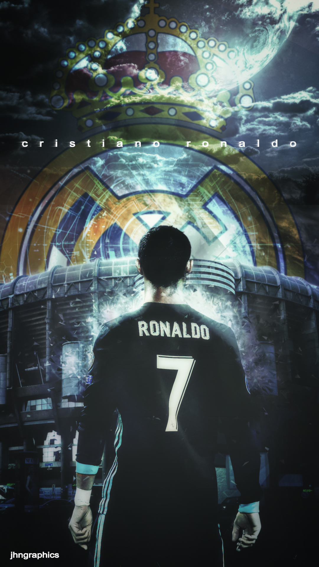 Ronaldo maglia 7 stadio, 1080x1920 Verticale, Samsung Galaxy
