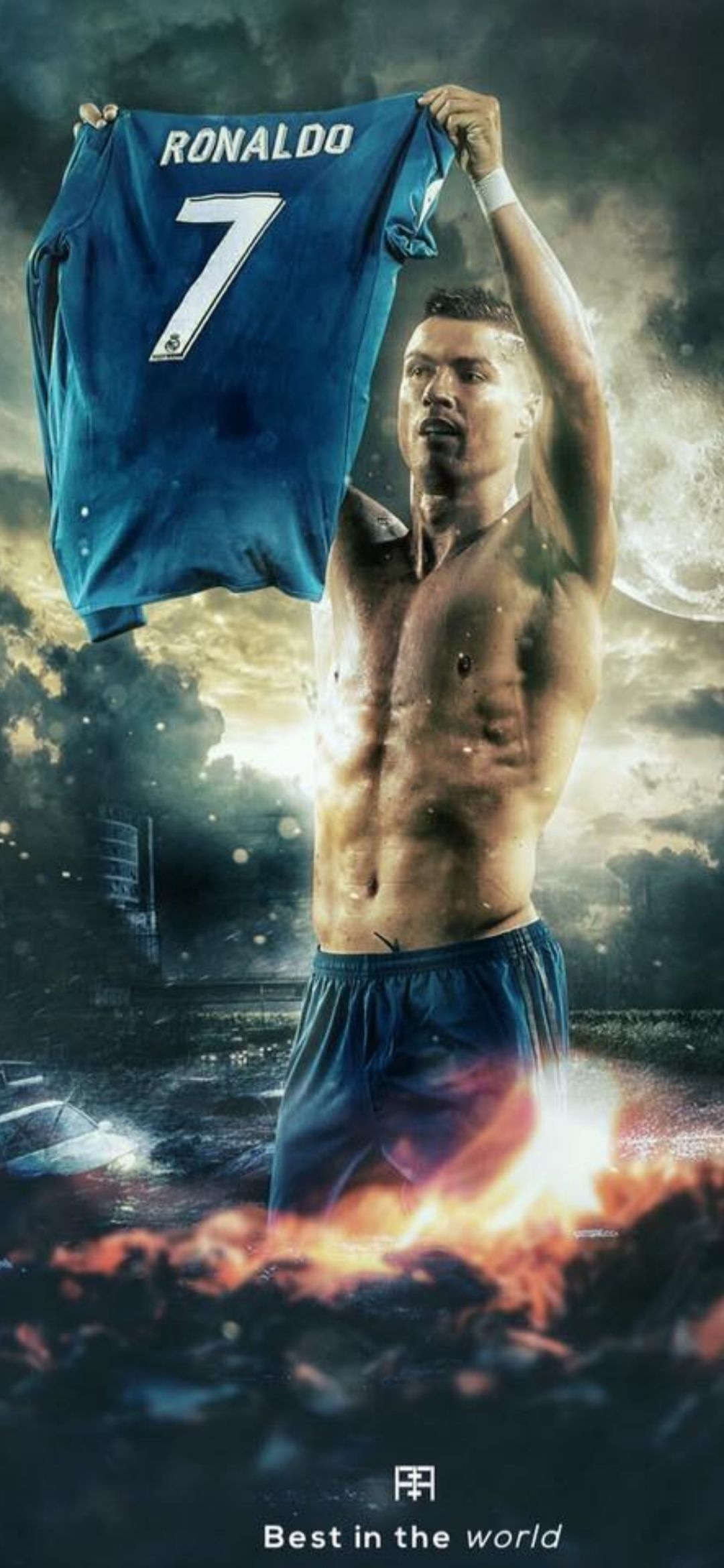 Cristiano Ronaldo maglia numero 7, 1080x2340 Full HD Verticale, Xiaomi