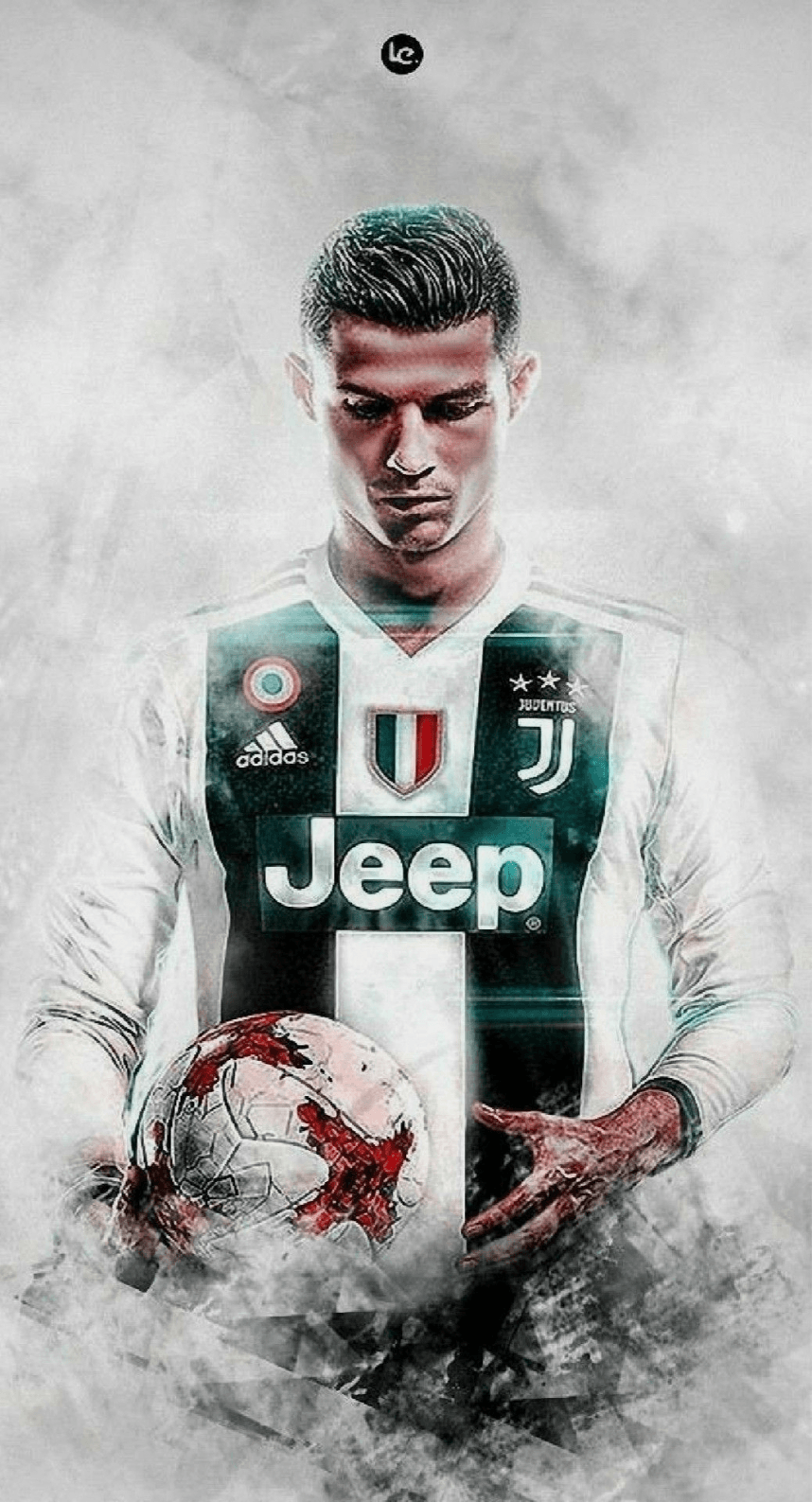 Cristiano Ronaldo Juventus, Serie A, 858x1587 Verticale, Telefono