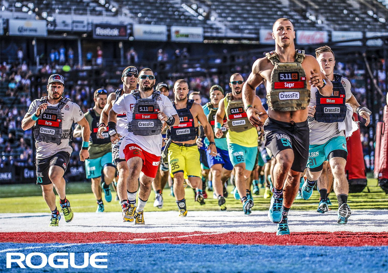 Atleti CrossFit Games in corsa, 1500x1058 720p, PC