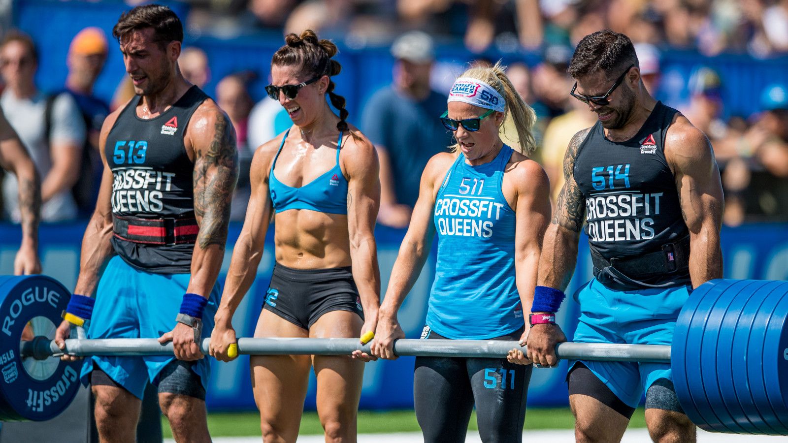 Atleti CrossFit Games sollevamento, 1600x900 900p, Desktop