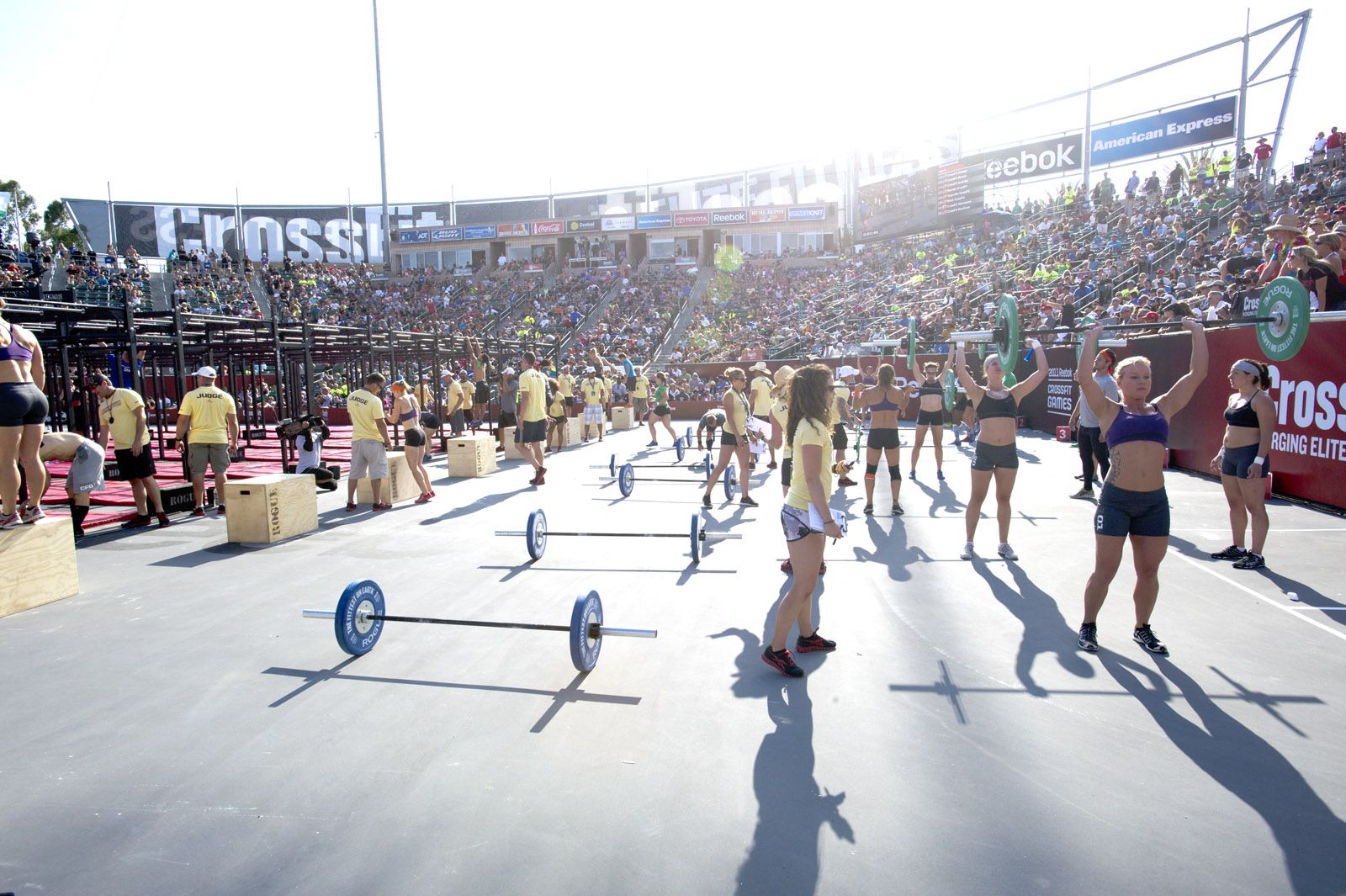 Atleti CrossFit Games in stadio, 1600x1065 HD, PC