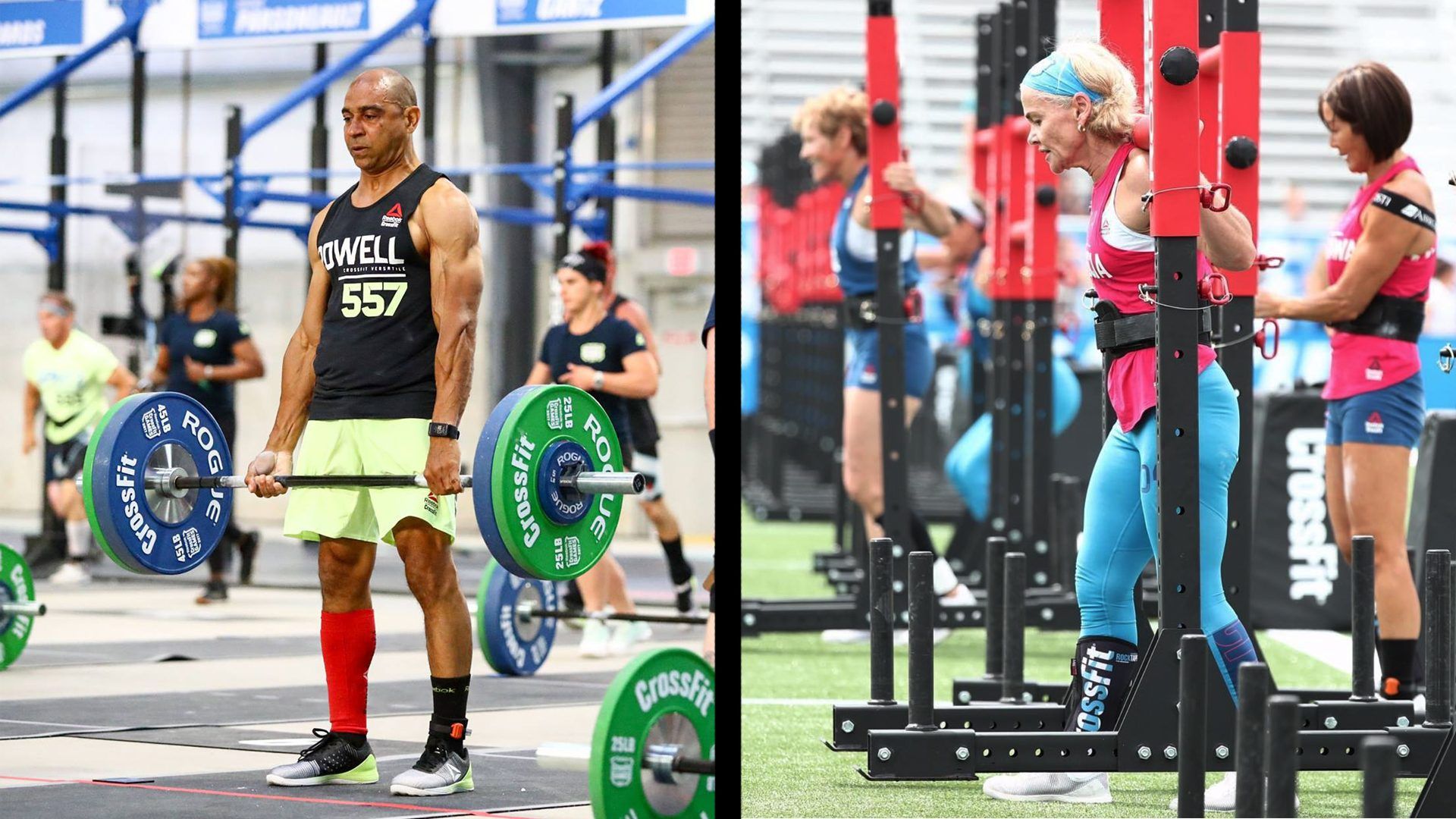 Atleta CrossFit sollevamento pesi, 1920x1080 Full HD, Desktop