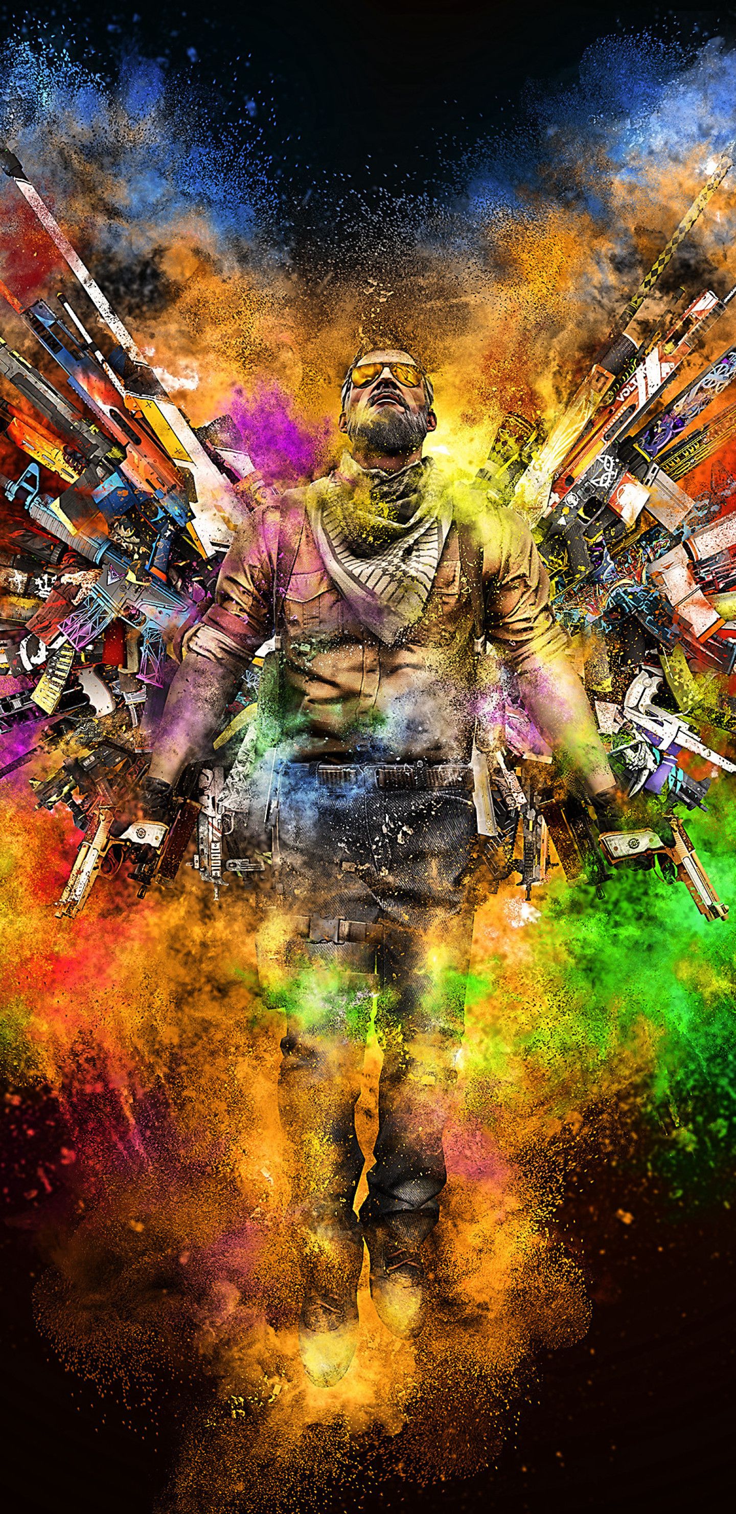Squadra CS:GO fiamme arancioni, 1600x900 HD, iMac