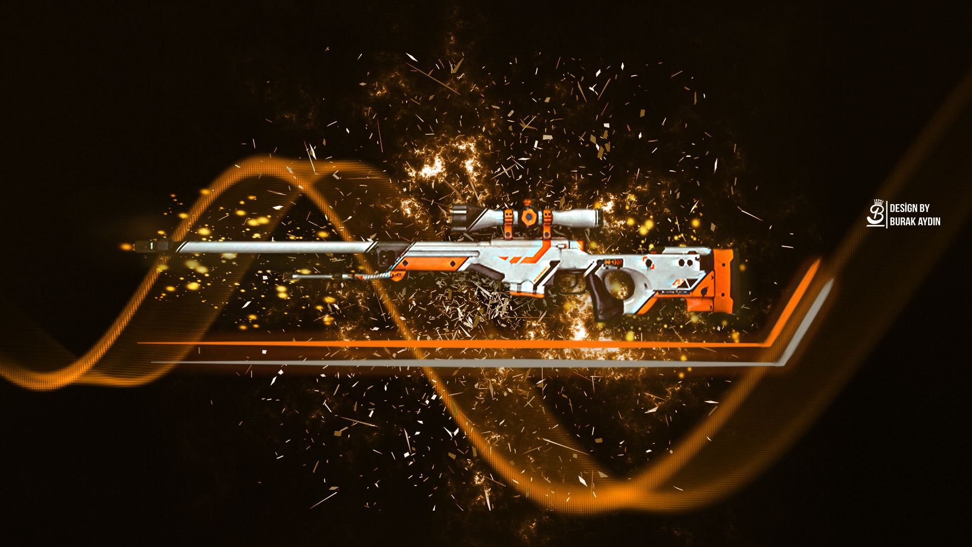 Fucile M4A1-S skin blu, 2560x1440 QHD, Laptop