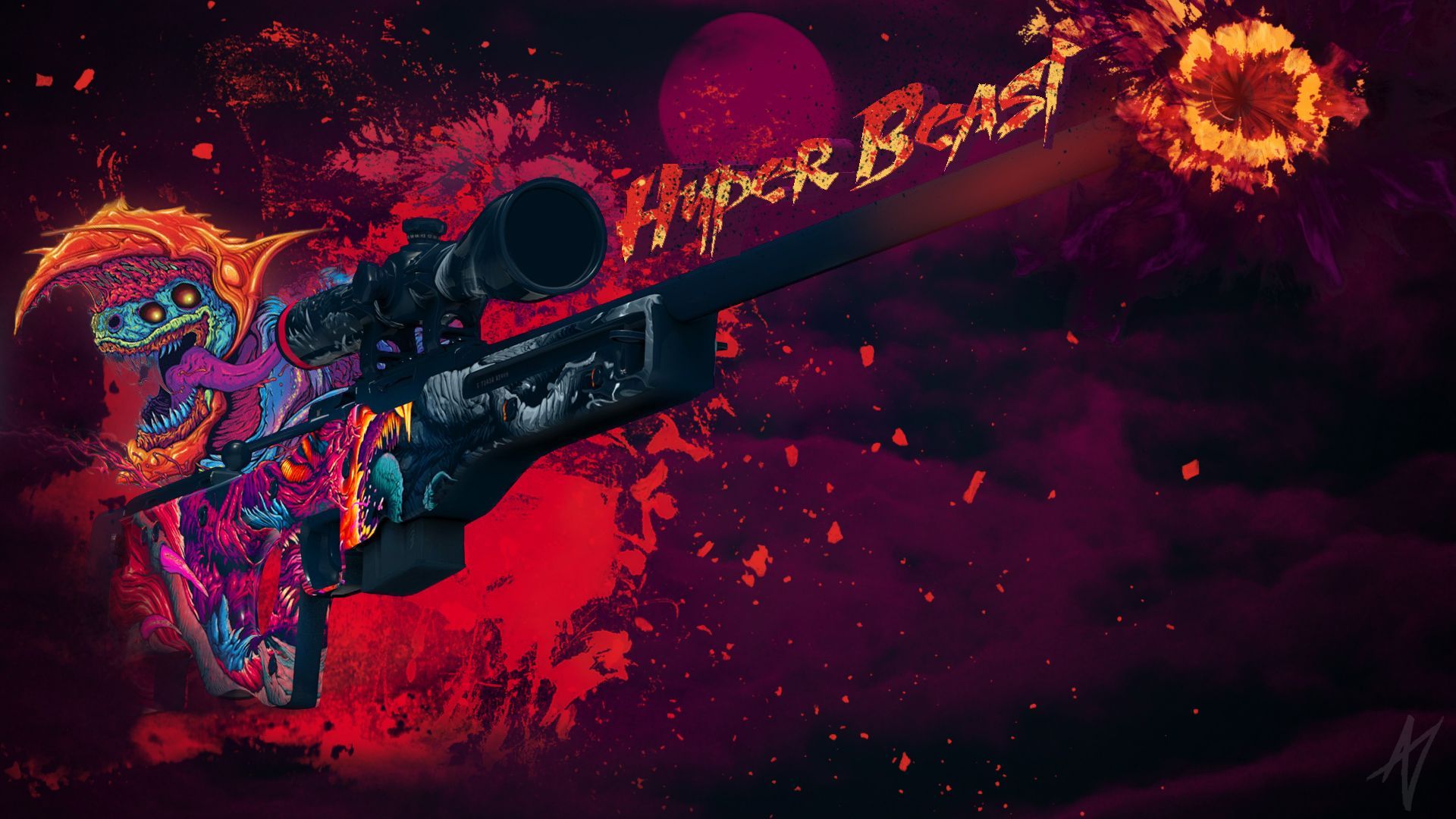 Fucile da cecchino skin Hyper Beast, 1920x1080 1080p, Desktop