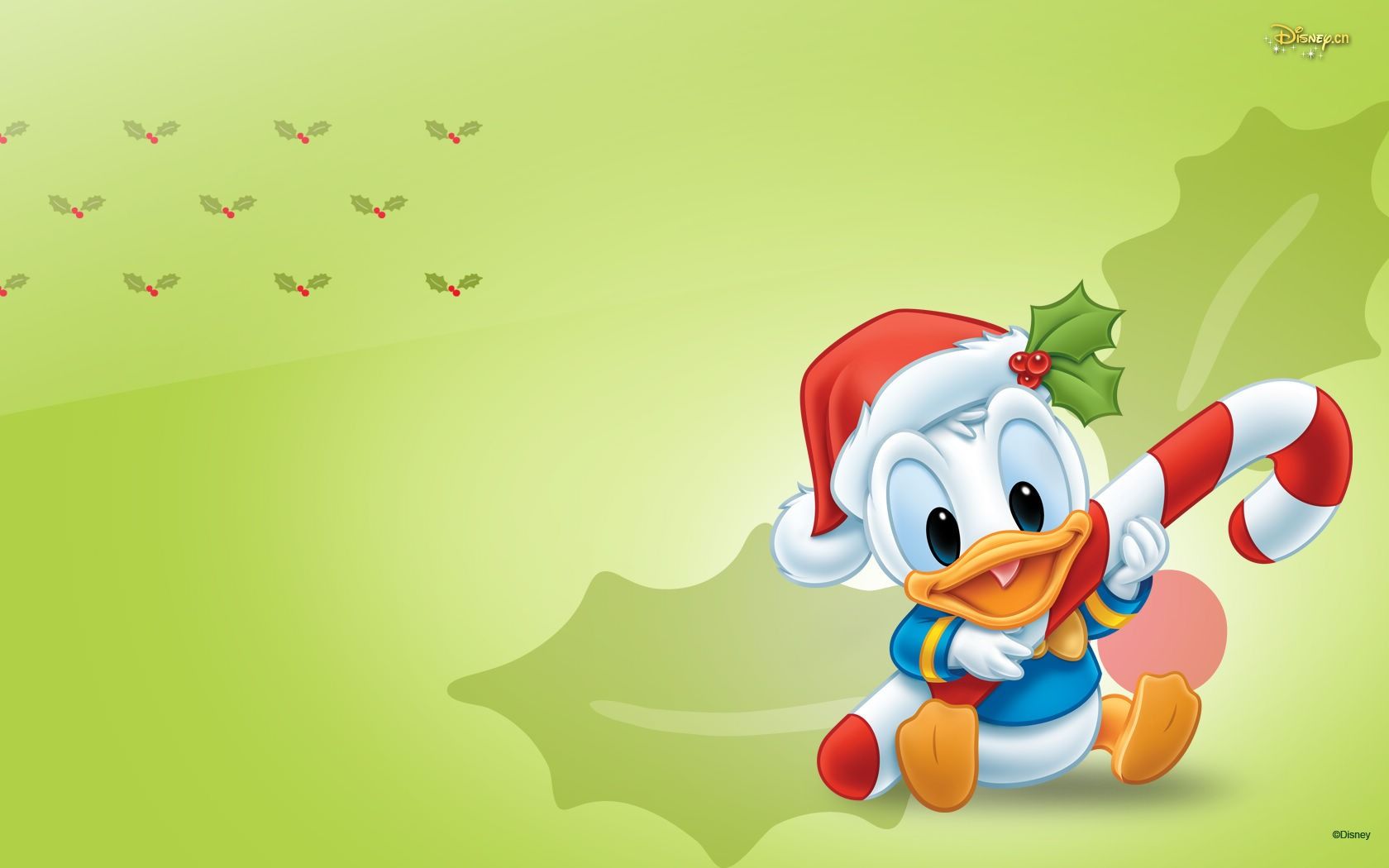 Paperino baby natalizio Disney, classici d'animazione, 1680x1050 HD Ready, Monitor Gaming