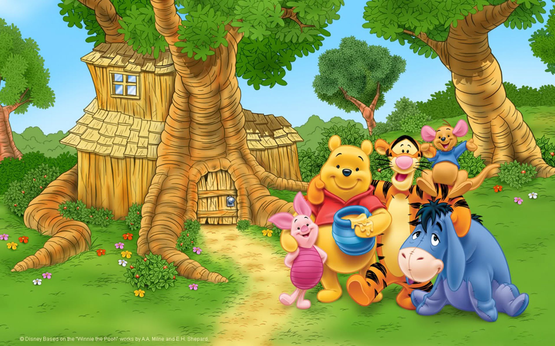 Winnie the Pooh e amici, 1920x1200 WUXGA, Monitor Gaming