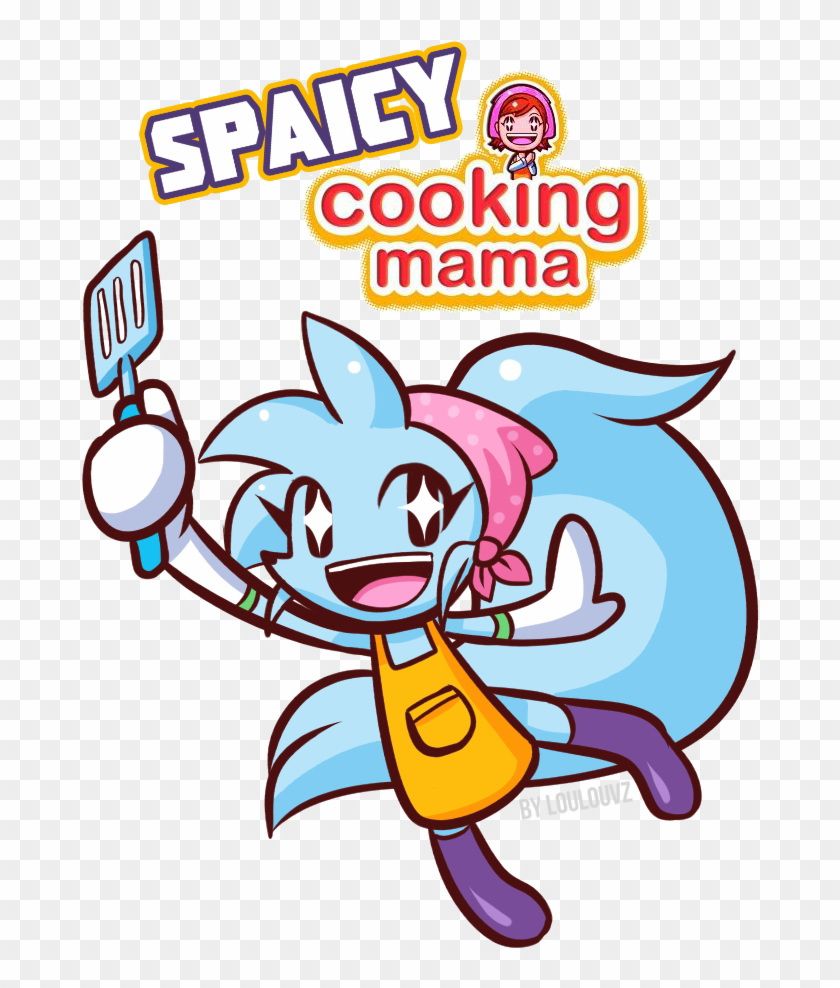 Cooking Mama personaggio cartone, 840x988 Verticale, Telefono
