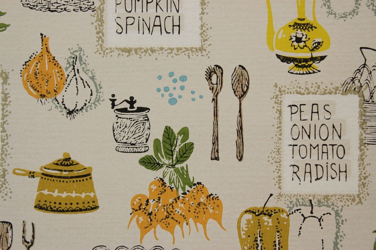 Cucina vintage motivi verdure gialle, 1280x853 HD, Desktop