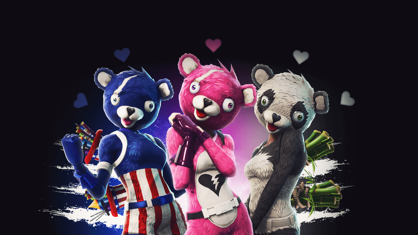 Cuddle Team Leader Fortnite orsi, 1600x900 HD Ready, Laptop
