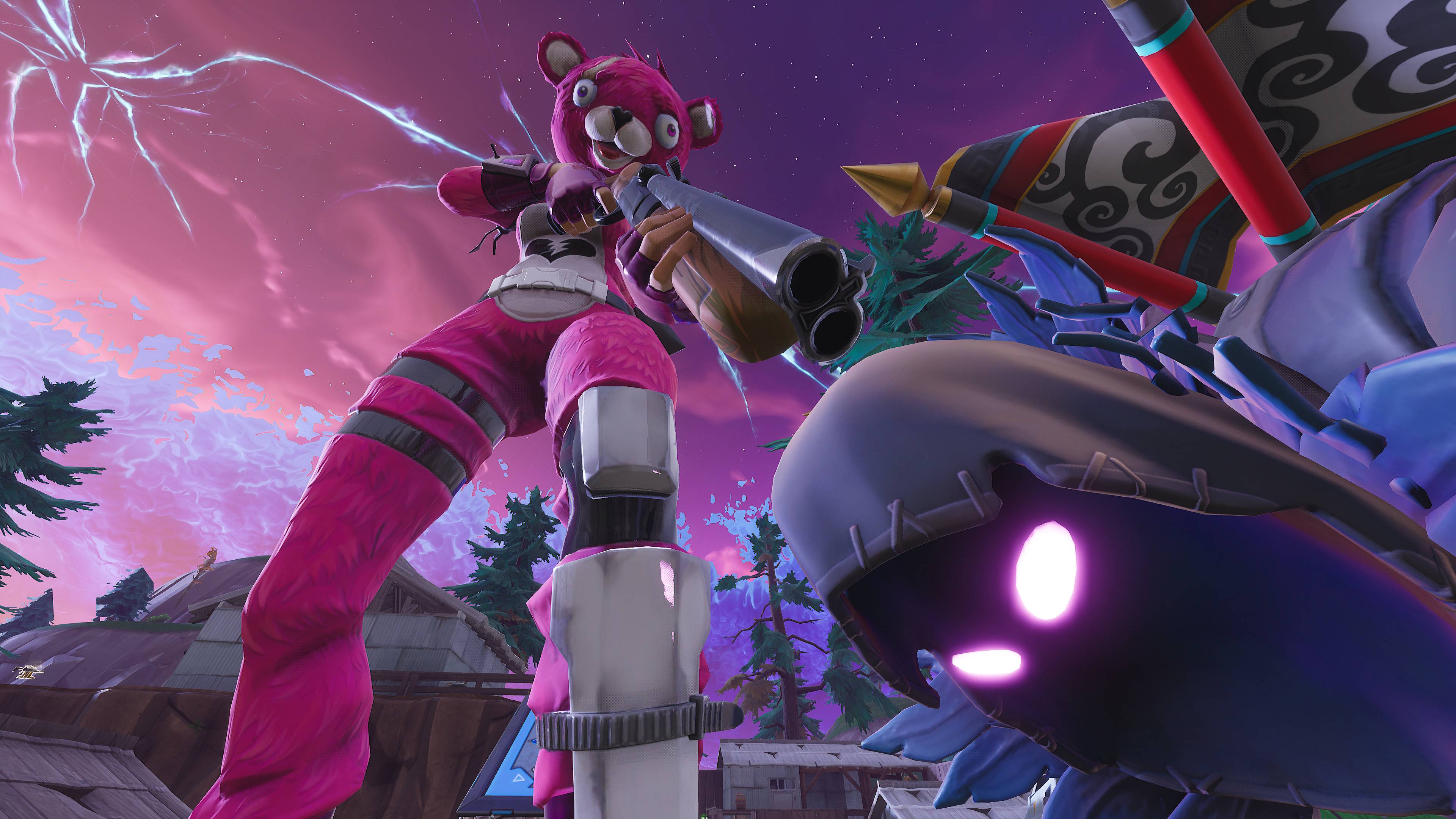 Panda Team Leader Fortnite, 1920x1080 Full HD, PC