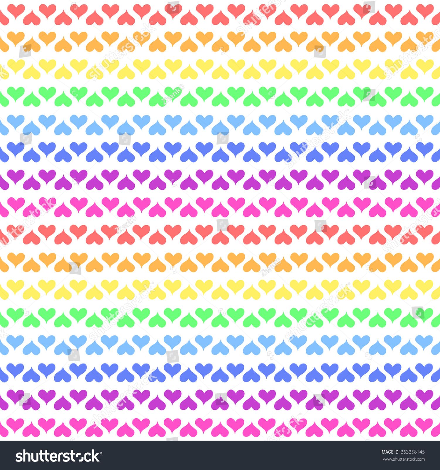 Cuori arcobaleno a righe, 1500x1600 Verticale, Xiaomi
