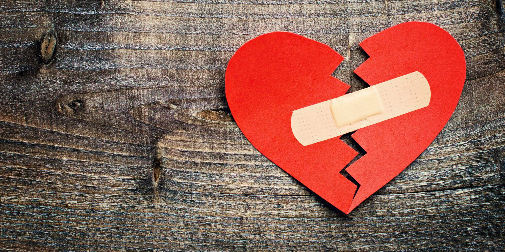 cuore carta rosso cerotto legno, 2000x1000 Hi-Res, Desktop