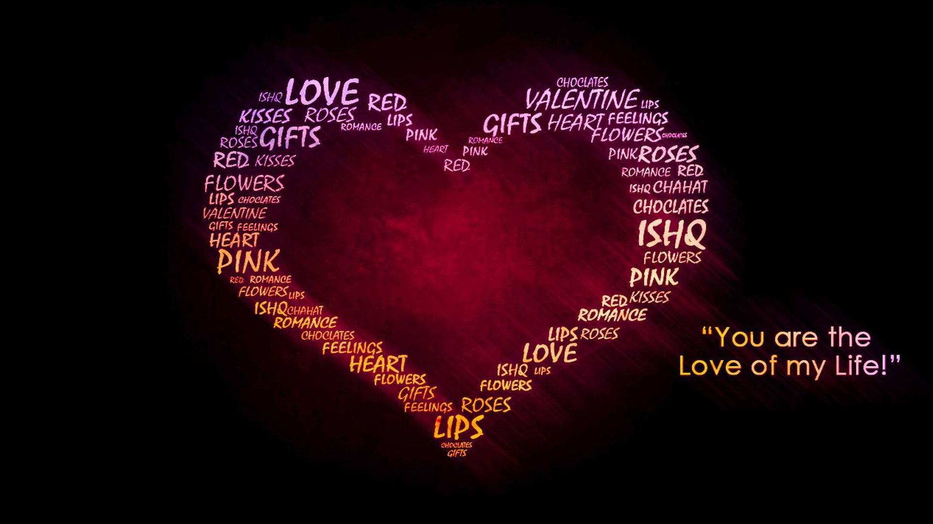cuore rosso citazione stupidita pietra, 1920x1080 Full HD 1080p, Monitor Gaming