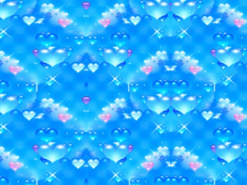 Cuori blu sfocati bokeh, 1920x1200 Full HD+ WUXGA, Desktop