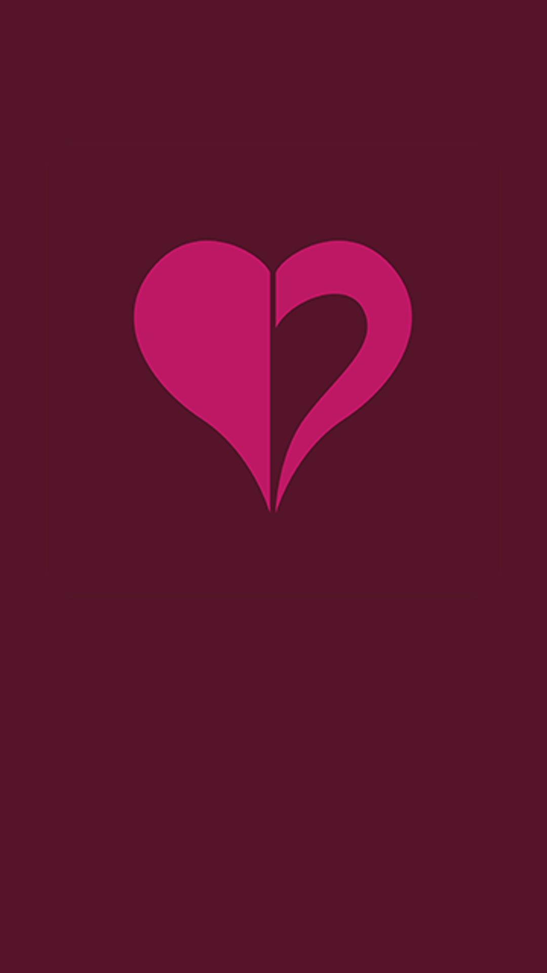 Cuori dorati su rosa, 1080x1920 Verticale, Telefono