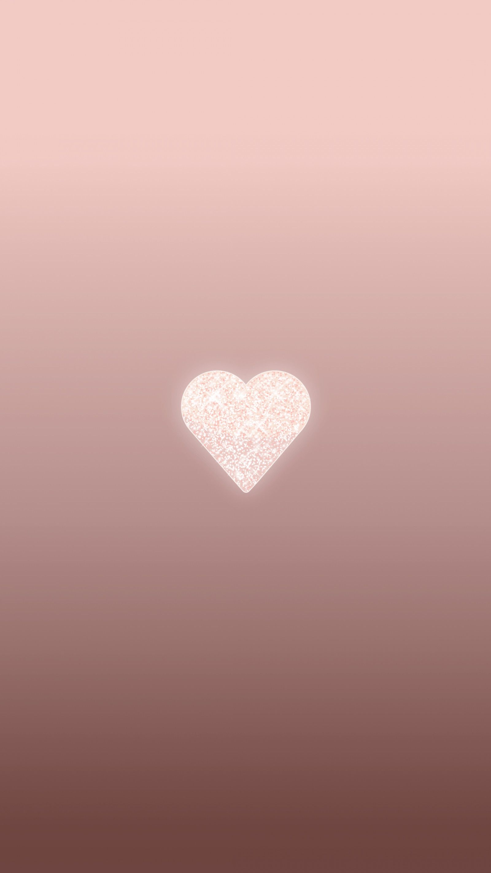 Cuore bianco sfondo rosa, 1600x2844 Full HD Verticale, Samsung Galaxy