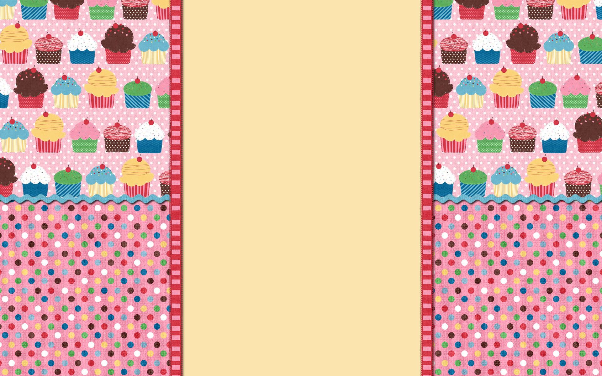 Cupcake colorati pattern rosa, 1920x1200 Full HD+ WUXGA, PC Desktop