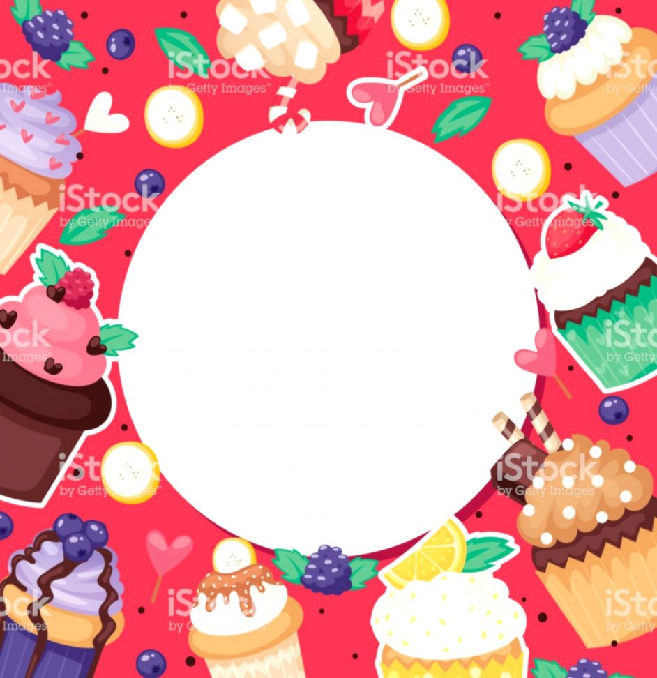 Cupcake colorati sfondo rosso, 942x972 Verticale, Telefono