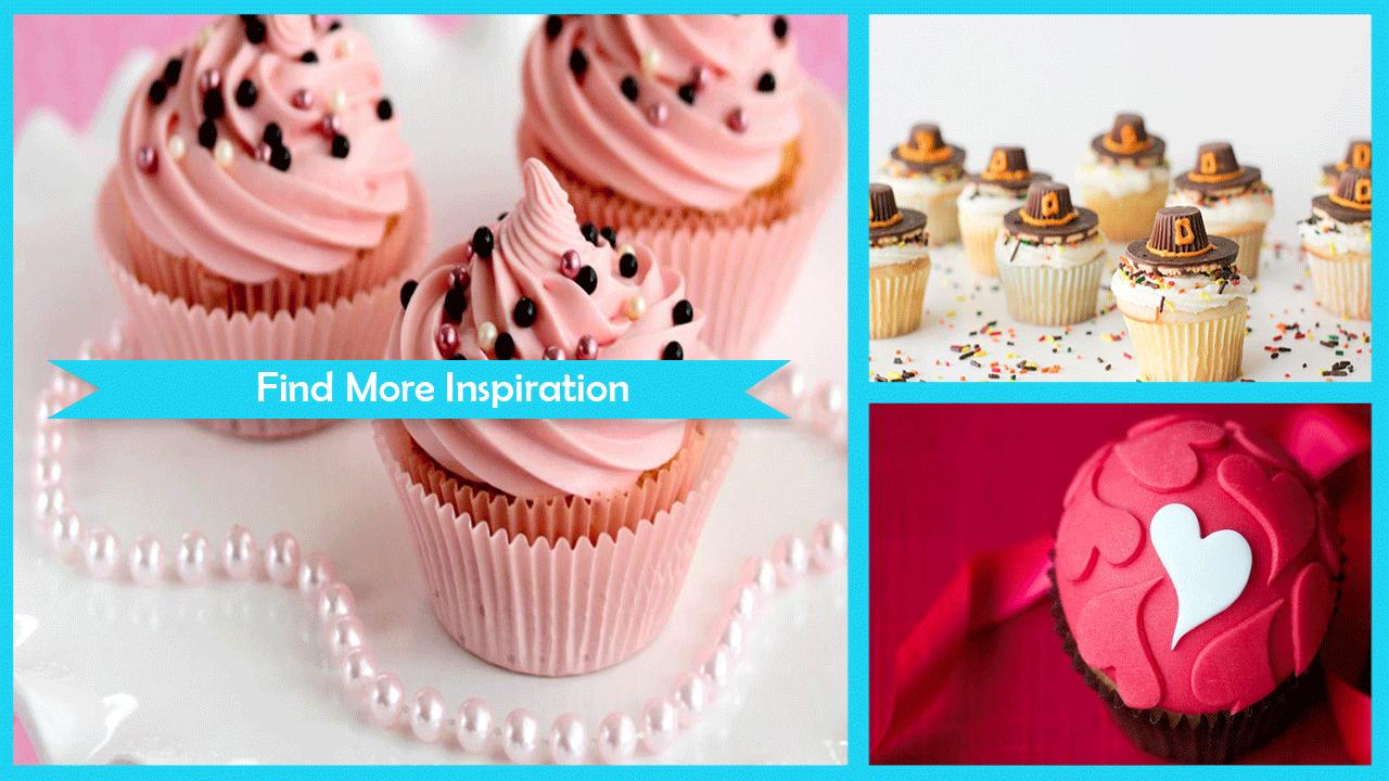 Collage cupcake rosa carini, 1280x720 HD, Desktop
