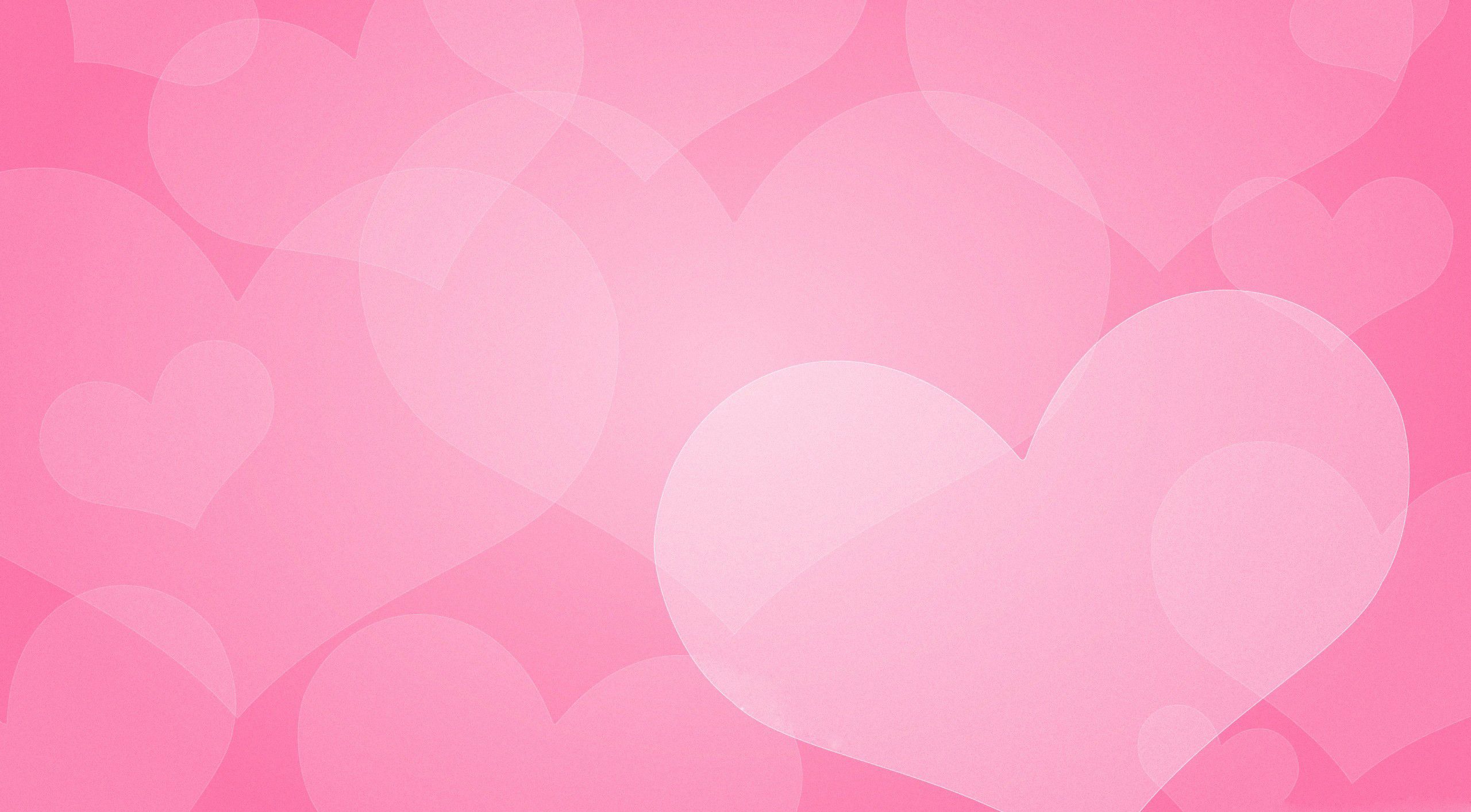 Cuori rosa sfondo, 2560x1413 1440p, Desktop