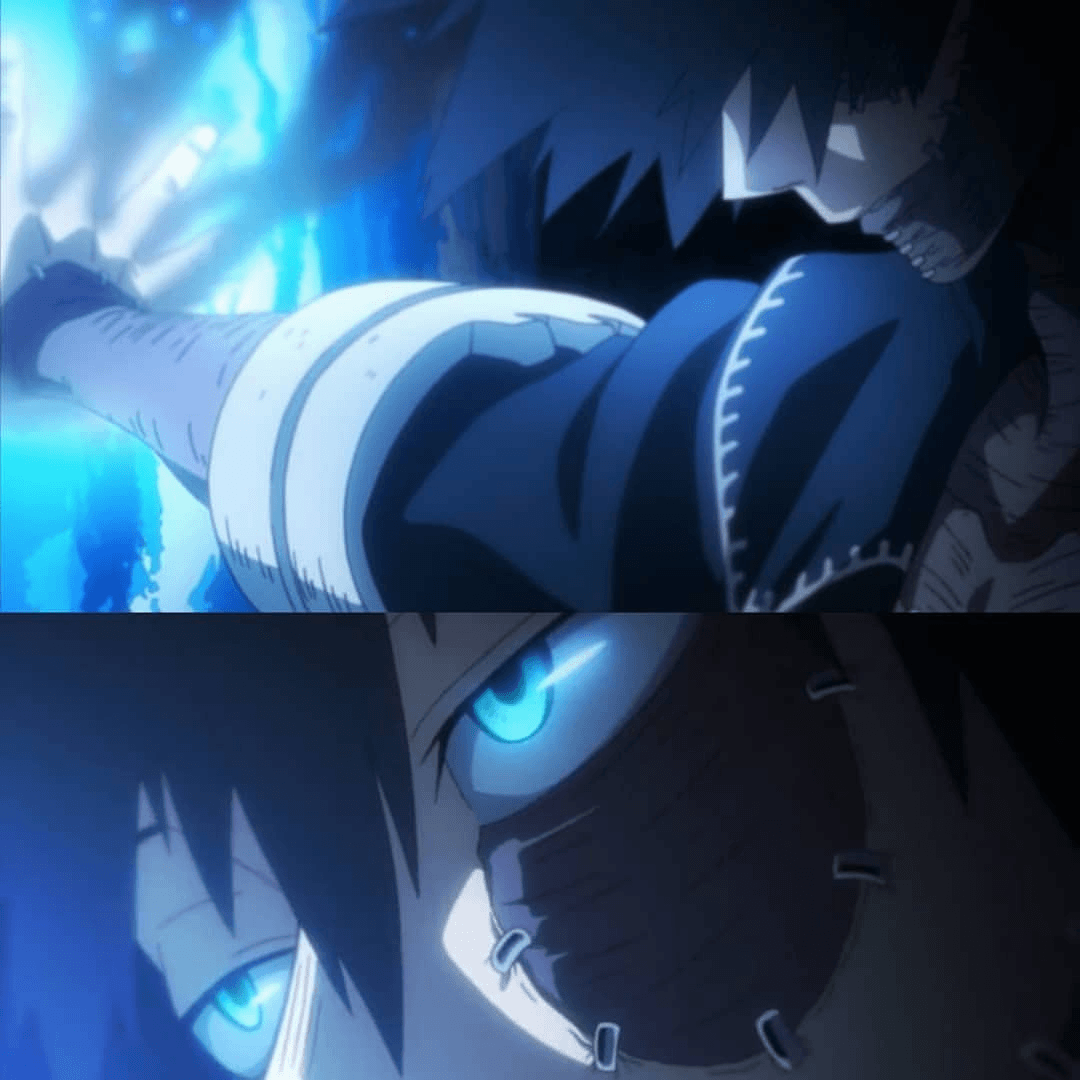 Dabi fiamma blu My Hero Academia, 849x1200 Full HD Verticale, Smartphone