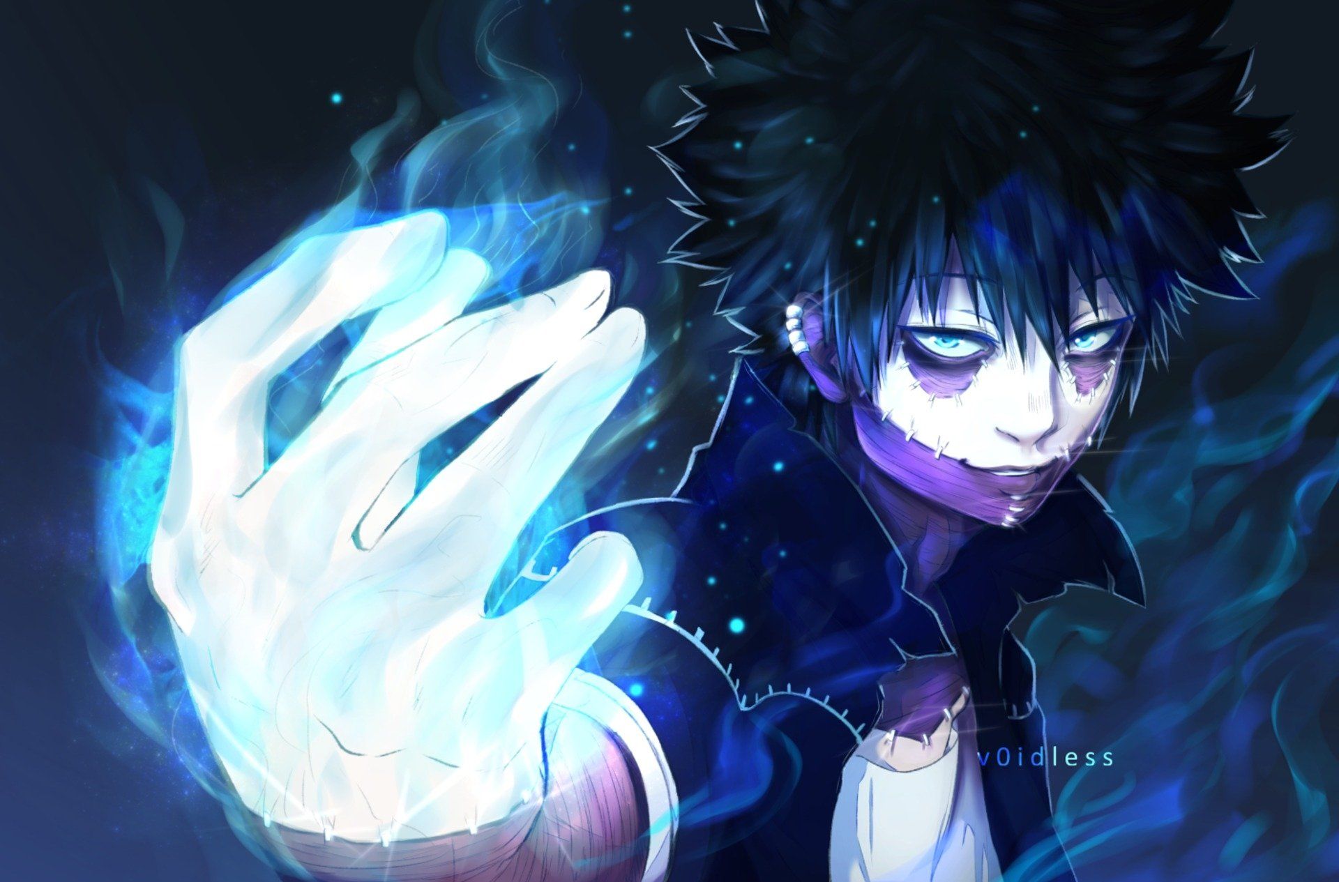 Dabi con fiamma blu, 2031x2952 Verticale, Android