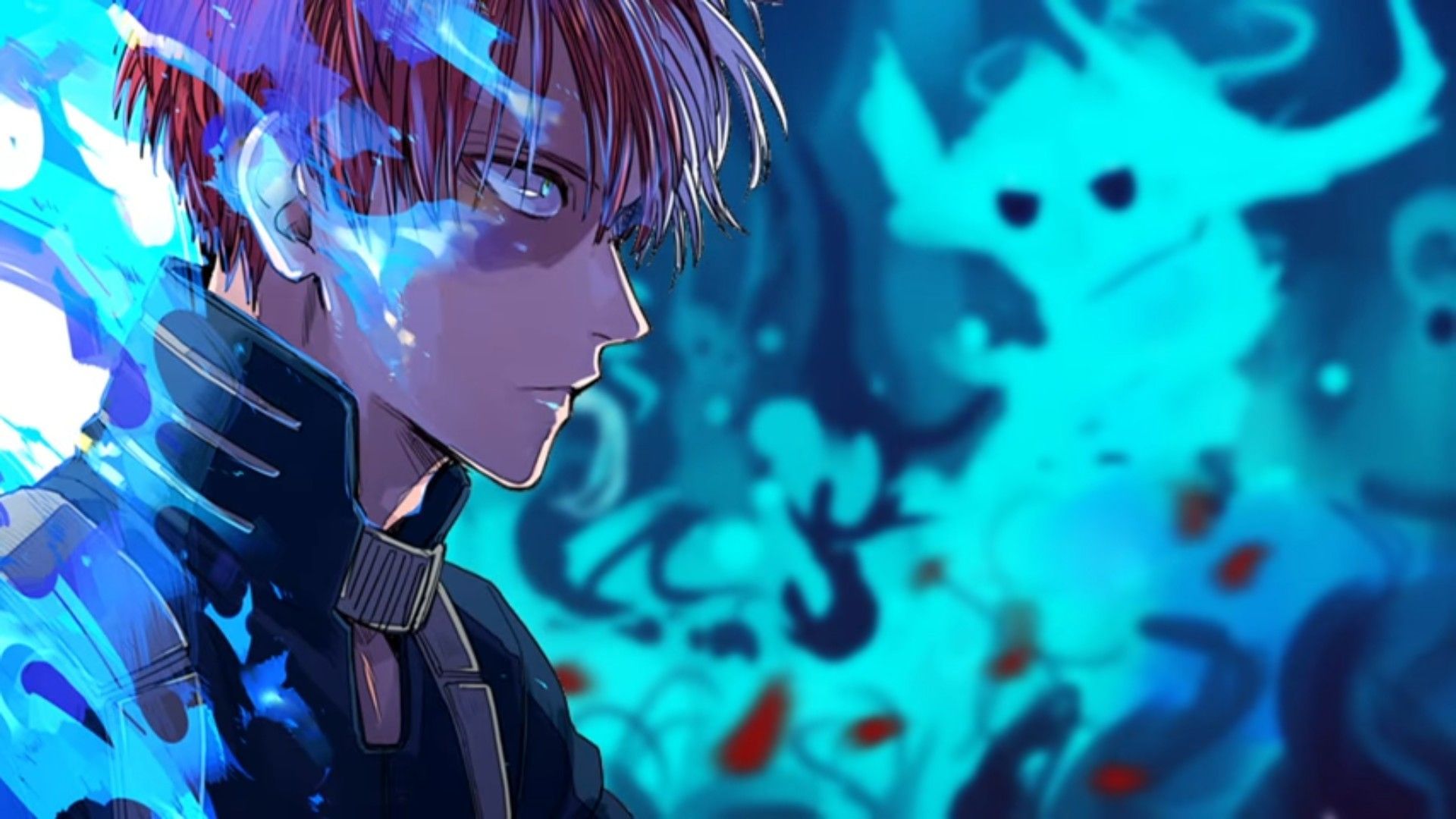 Dabi fiamma blu, My Hero Academia, 1920x1080 Full HD 1080p, PC