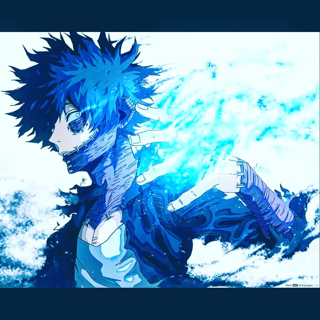 Dabi fiamma blu, My Hero Academia, 1080x1080 HD, iMac