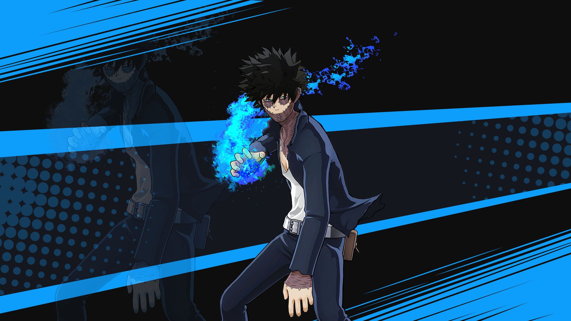 Dabi fiamma blu, My Hero Academia, 3840x2160 UHD, PC 4K