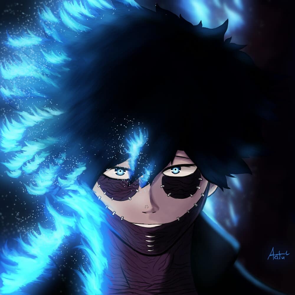 Dabi, My Hero Academia, 1080x1074 HD, Desktop