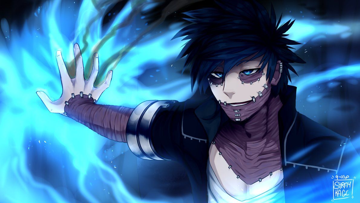 Dabi fiamma blu anime, 1600x900 900p, PC Desktop