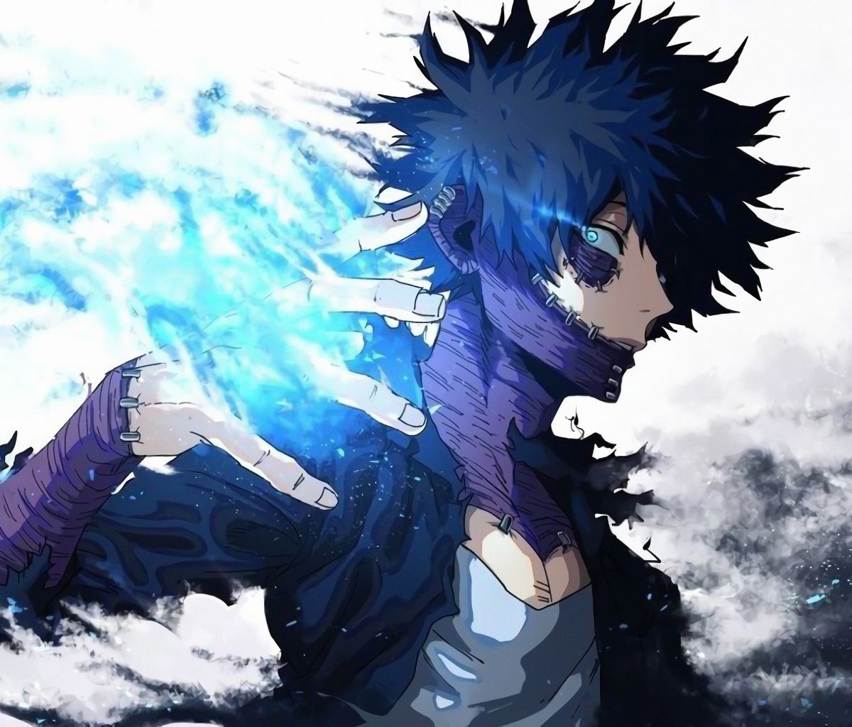 Dabi con fiamma blu, 992x1472 Full HD Verticale, iPhone