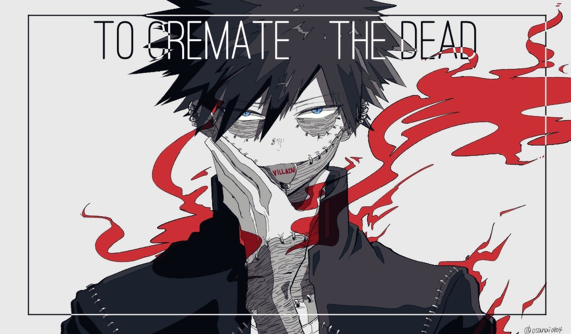 Dabi My Hero Academia, 1920x1124 Full HD 1080p, iMac