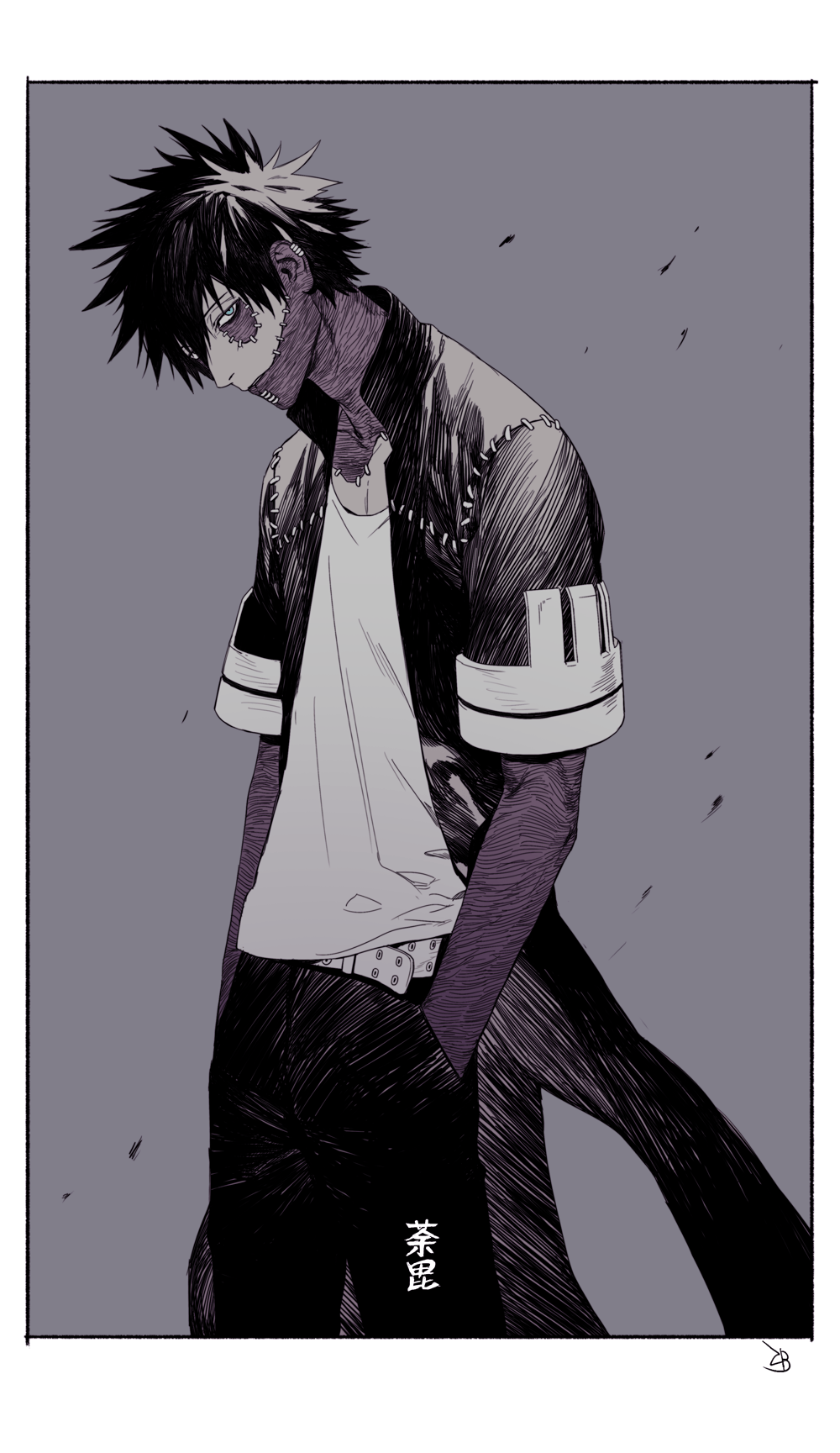 Dabi, My Hero Academia, 1000x1729 Full HD Verticale, Smartphone