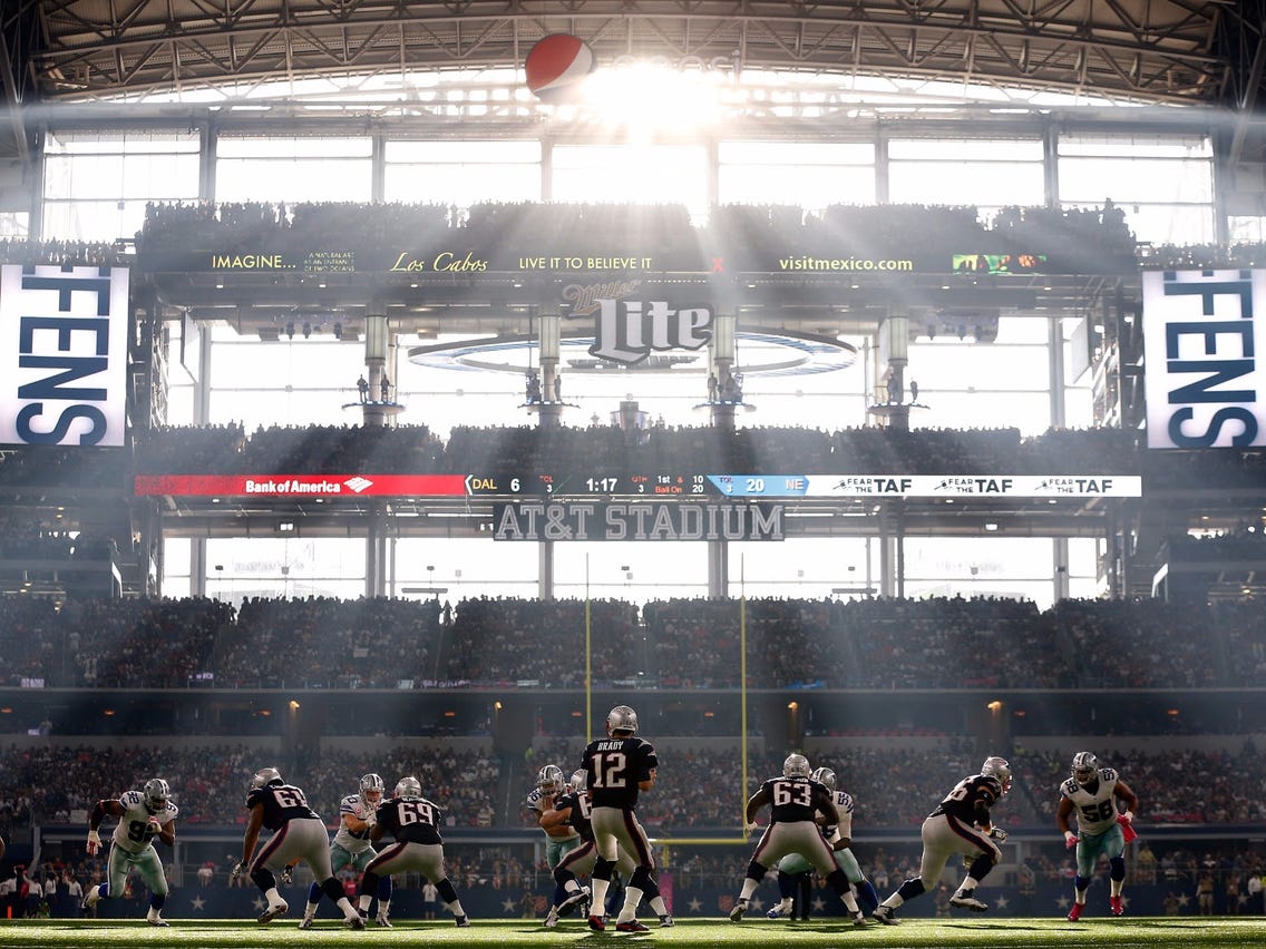 AT&T Stadium partita football, 1136x852 HD, PC Desktop