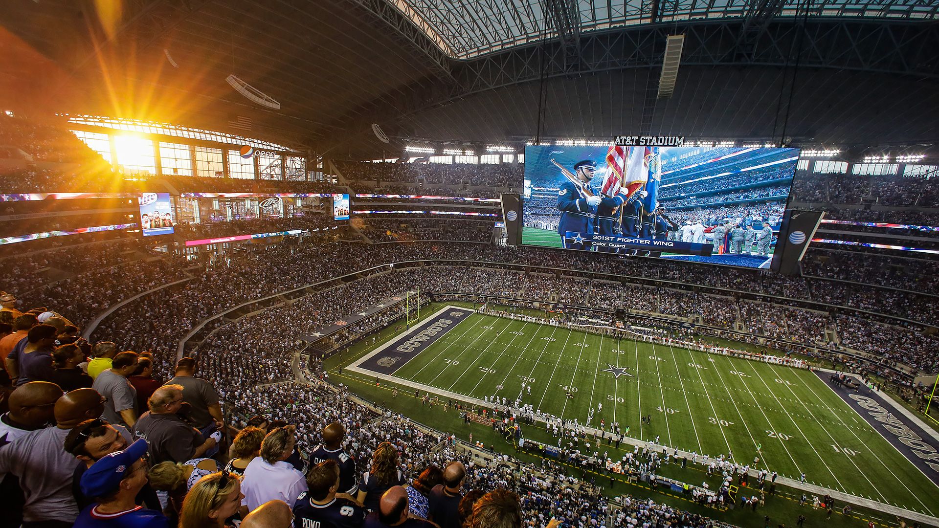 AT&T Stadium Dallas Cowboys interno, 1920x1080 Full HD, PC