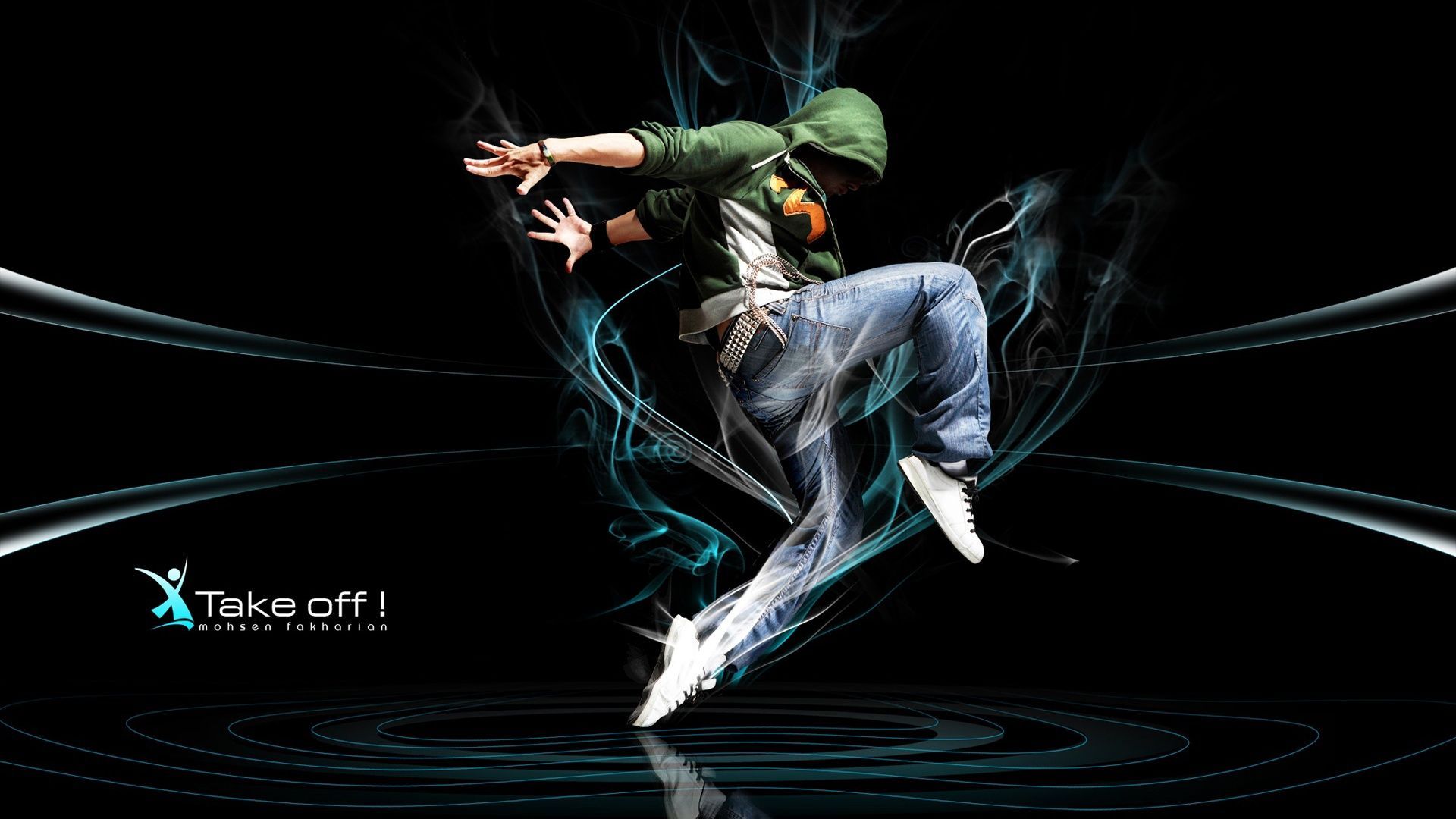 Ballerino hip hop 3D breakdance, 1920x1080 Full HD 1080p, PC Desktop