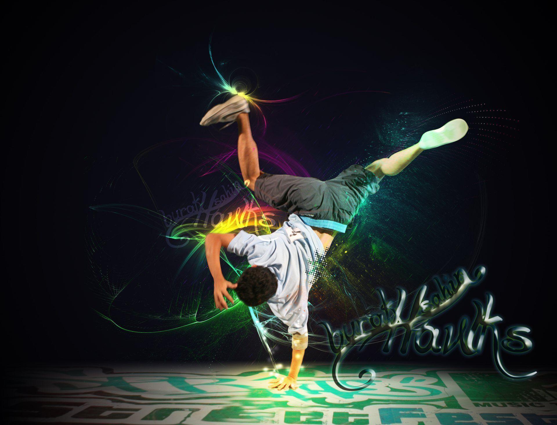 Breakdancer con luci al neon, 1920x1467 Full HD+, Desktop