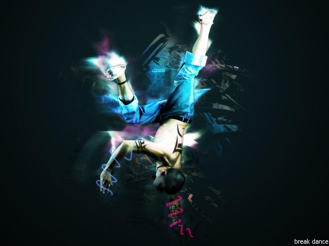 Breakdancer in movimento 3D, 1152x864 HD, Desktop