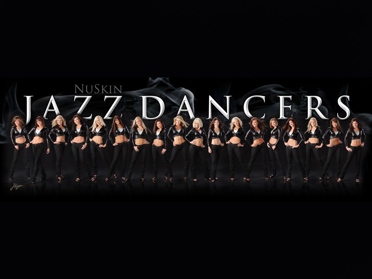 Utah Jazz Dancers gruppo nero, 1200x900 HD, Desktop