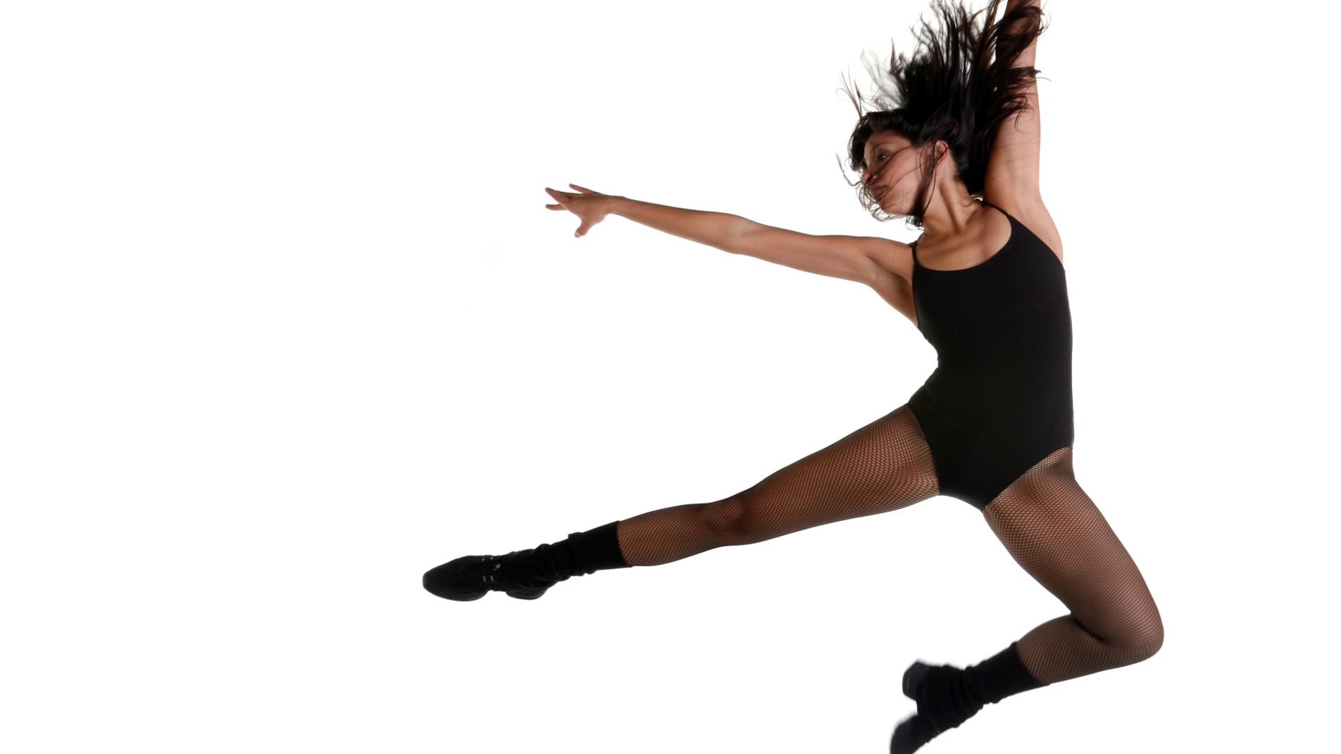 Ballerina jazz salto nero, 1920x1080 1080p, Laptop