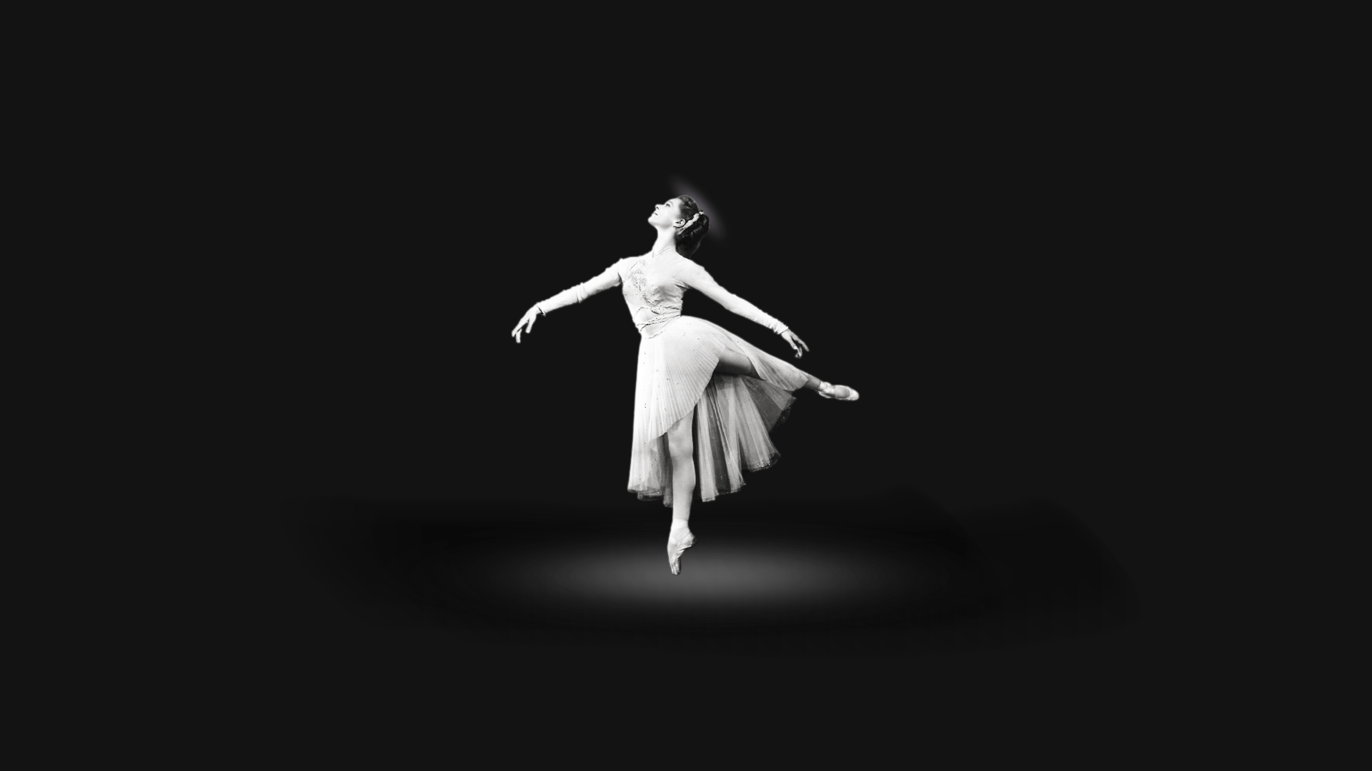 Ballerina in bianco e nero, 1920x1080 Full HD 1080p, Desktop