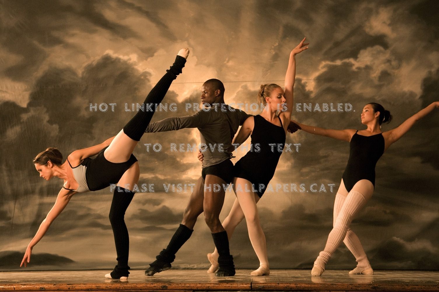 Ballerini danza moderna palcoscenico, 1505x1000 720p, Laptop
